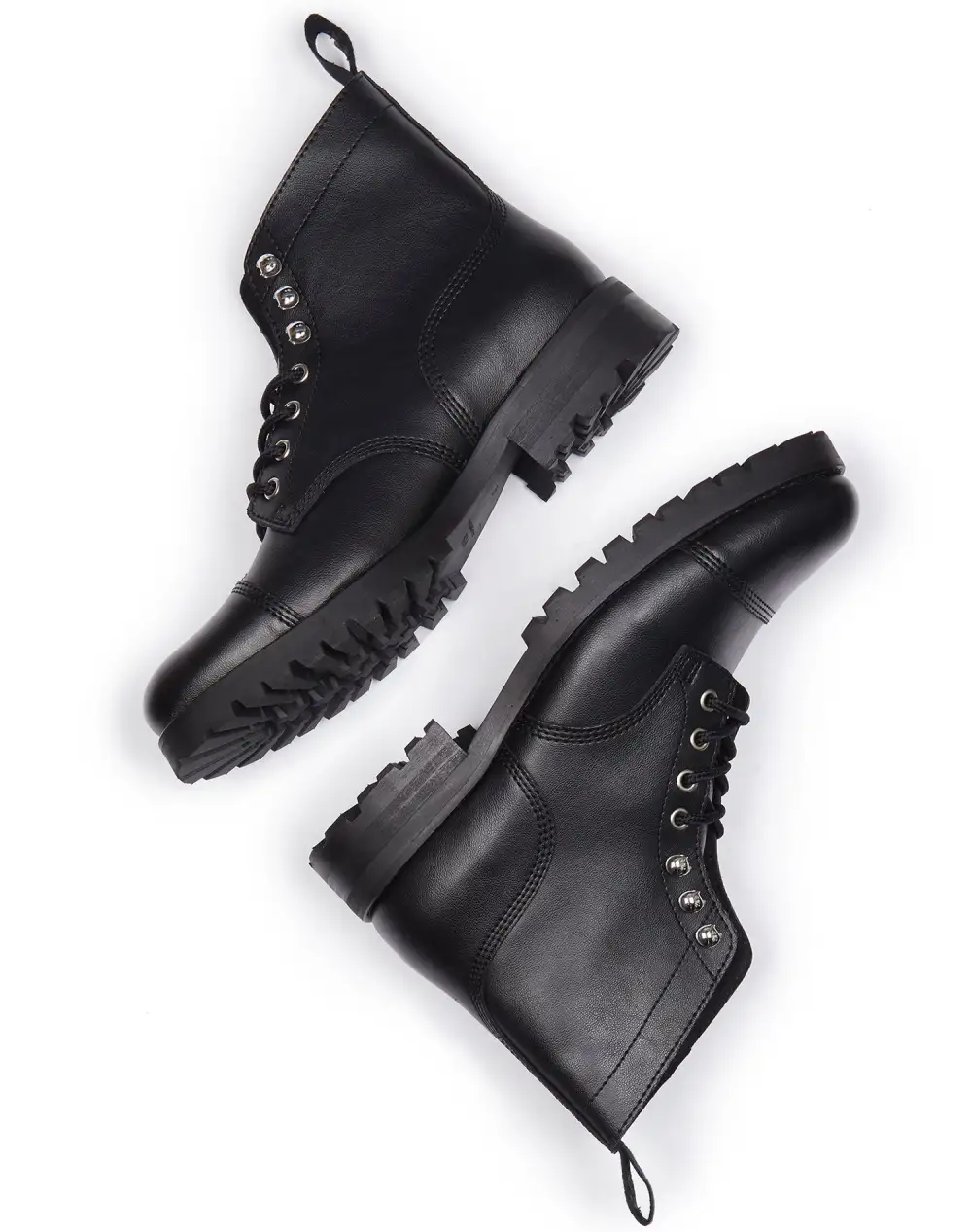 Women's Relaxed Casual Water Resistant Vegan Leather Everyday Boots
