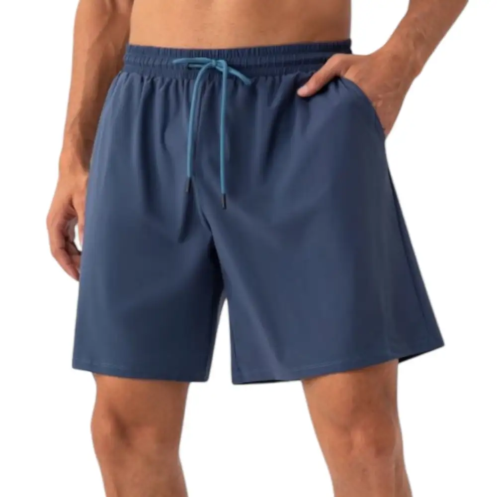Drawstring Elastic-Waist Lightweight Men's Athletic Shorts