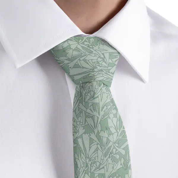 Botanical Pattern Necktie