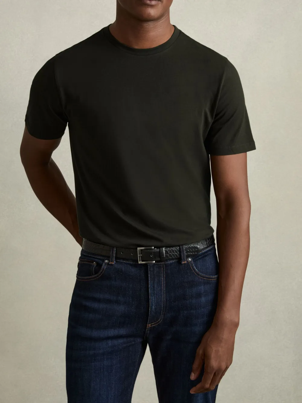 Stretch Lightweight Crew Neck T-Shirt