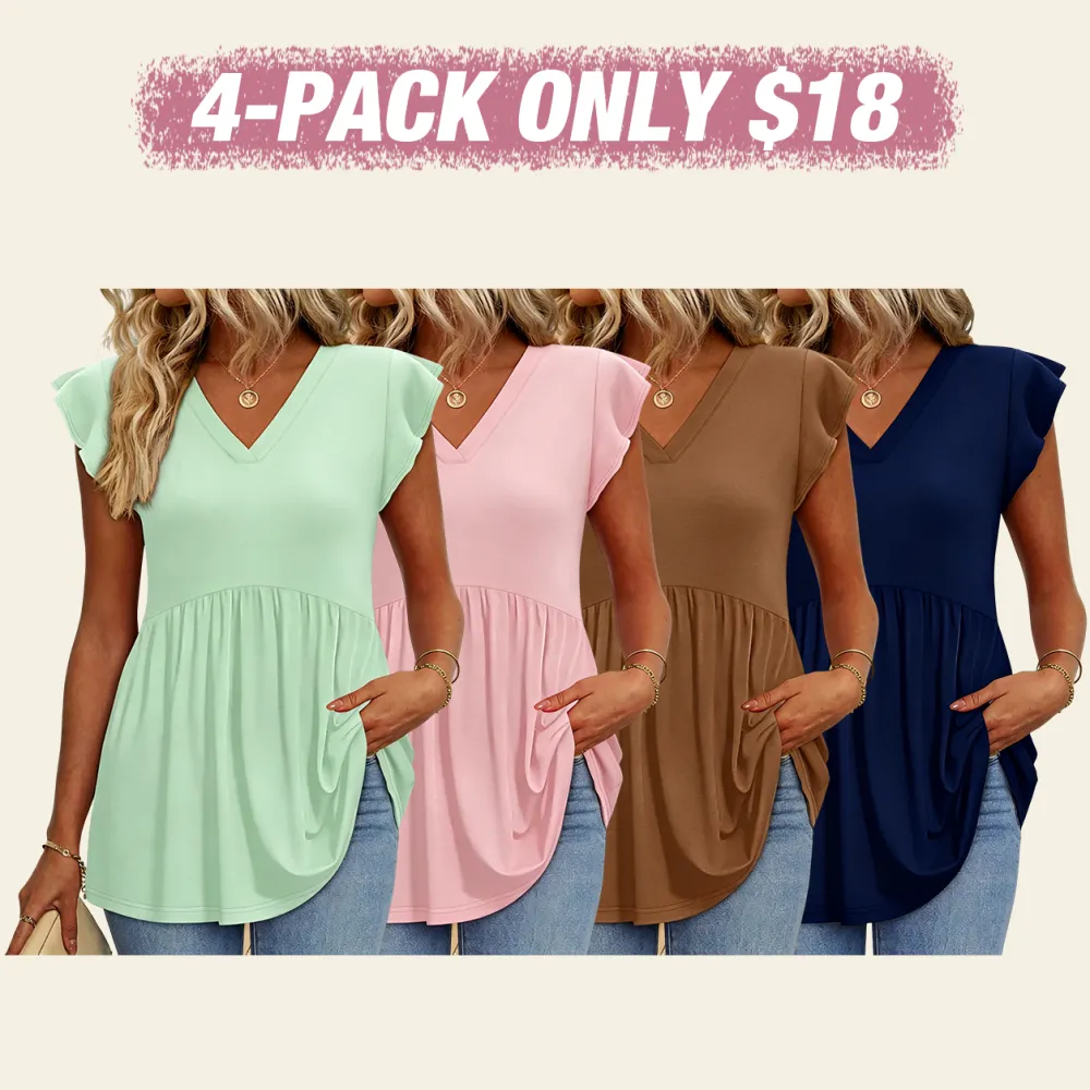 Women's Summer Tops 2026 Babydoll Shirts