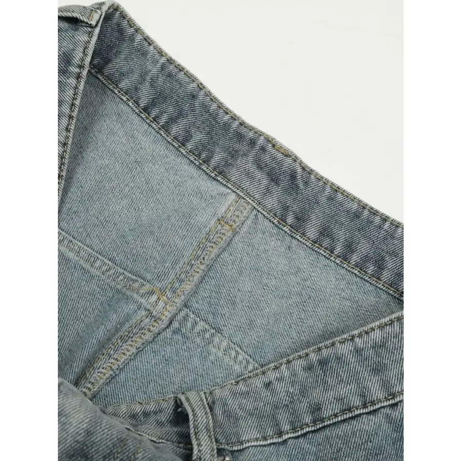 Men's Classic Loose Fit Denim Shorts
