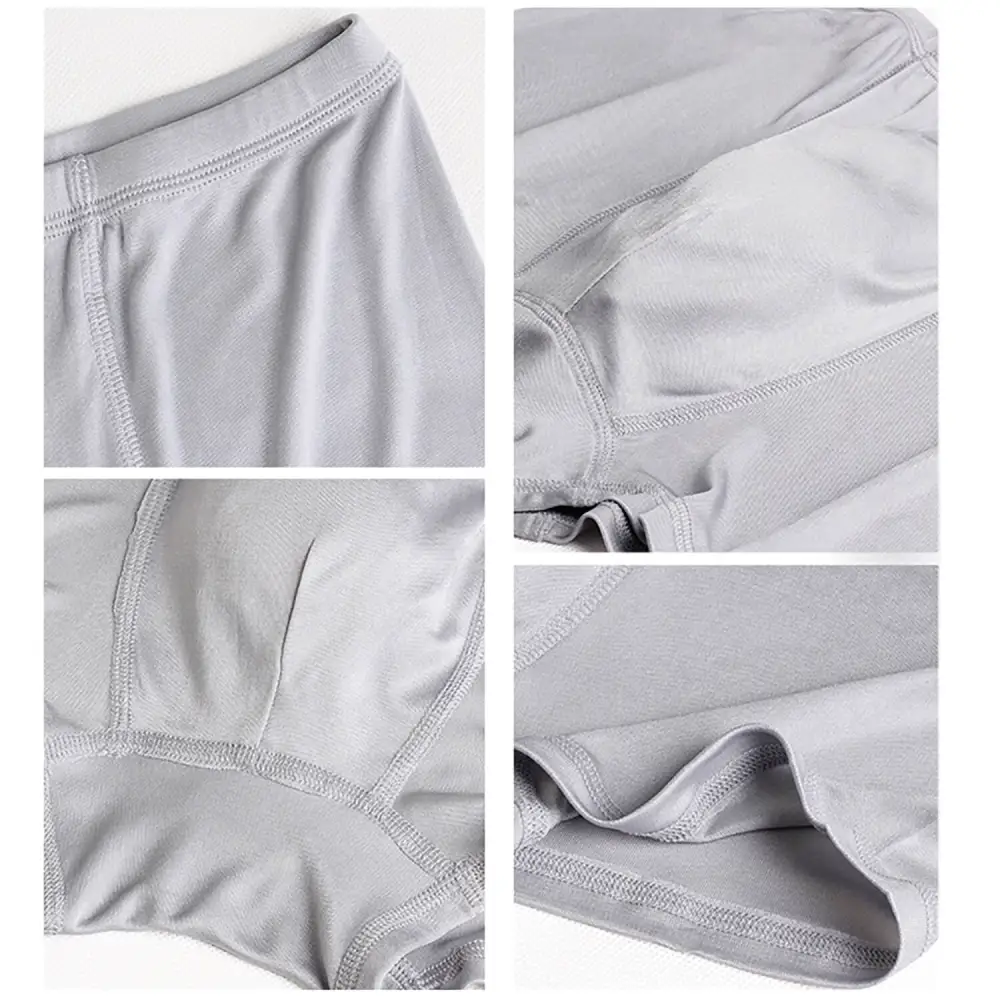 Refined Silk Mid Rise Boxer Briefs