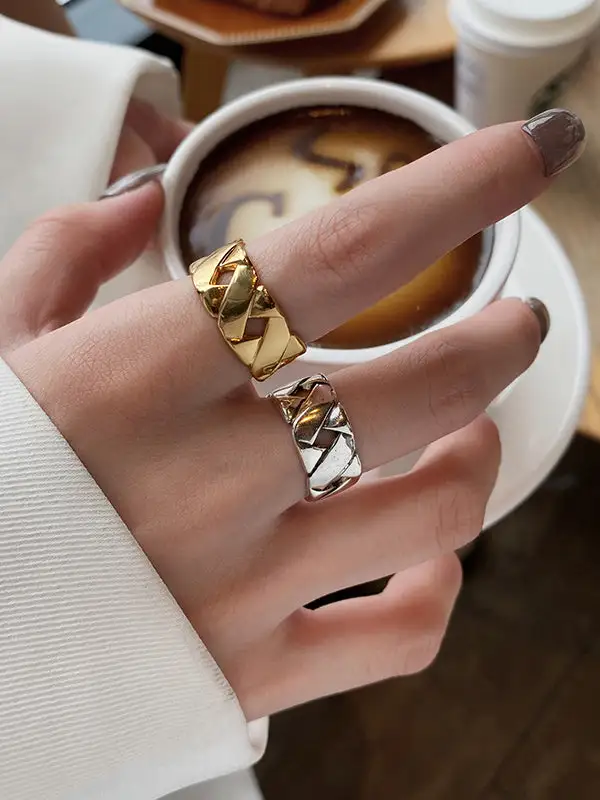 Alloy Modern Ring