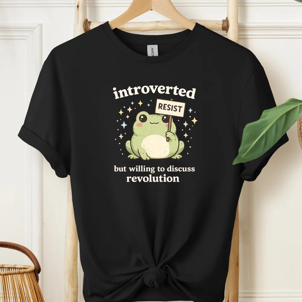 Whimsical Frog Graphic T-Shirt