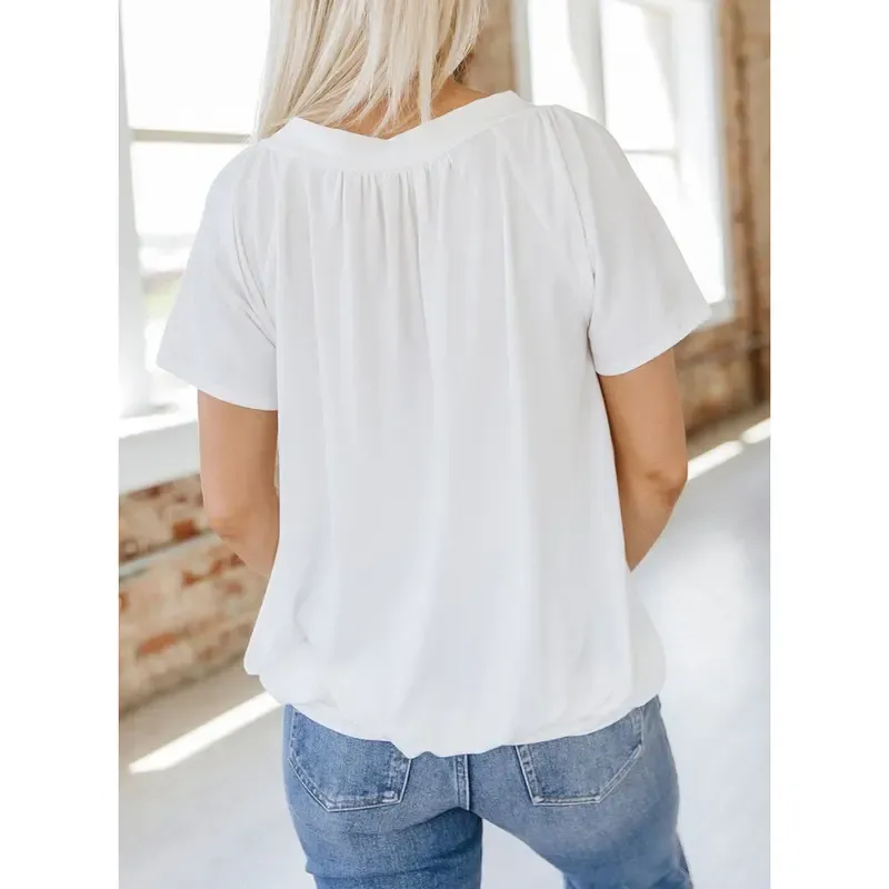 Women'S Casual Summer Short Sleeve V Neck Tops T-Shirts 🔥8-Pack - All Colors Included, Only $24