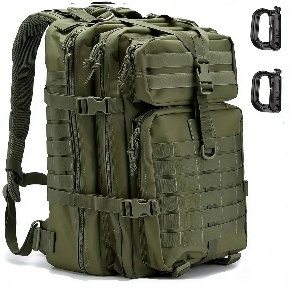 45L Military Tactical Backpacks For Men Army Camping Hiking Trekking Daypack Bug Out Bag