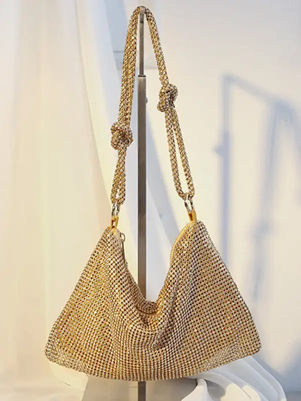 Classic Zip-Top Shoulder Bag