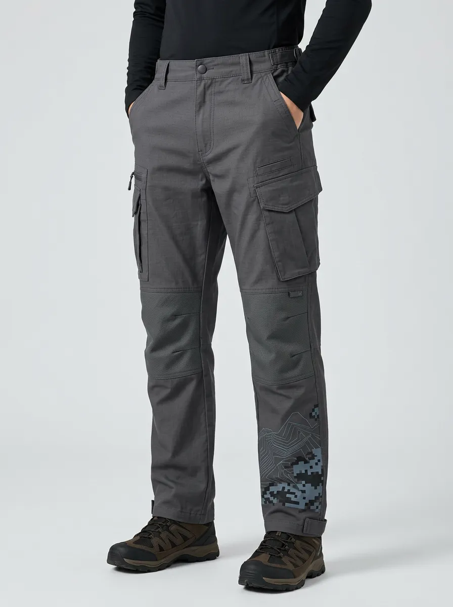 Tactical Mountain Pixel Cargo Pants