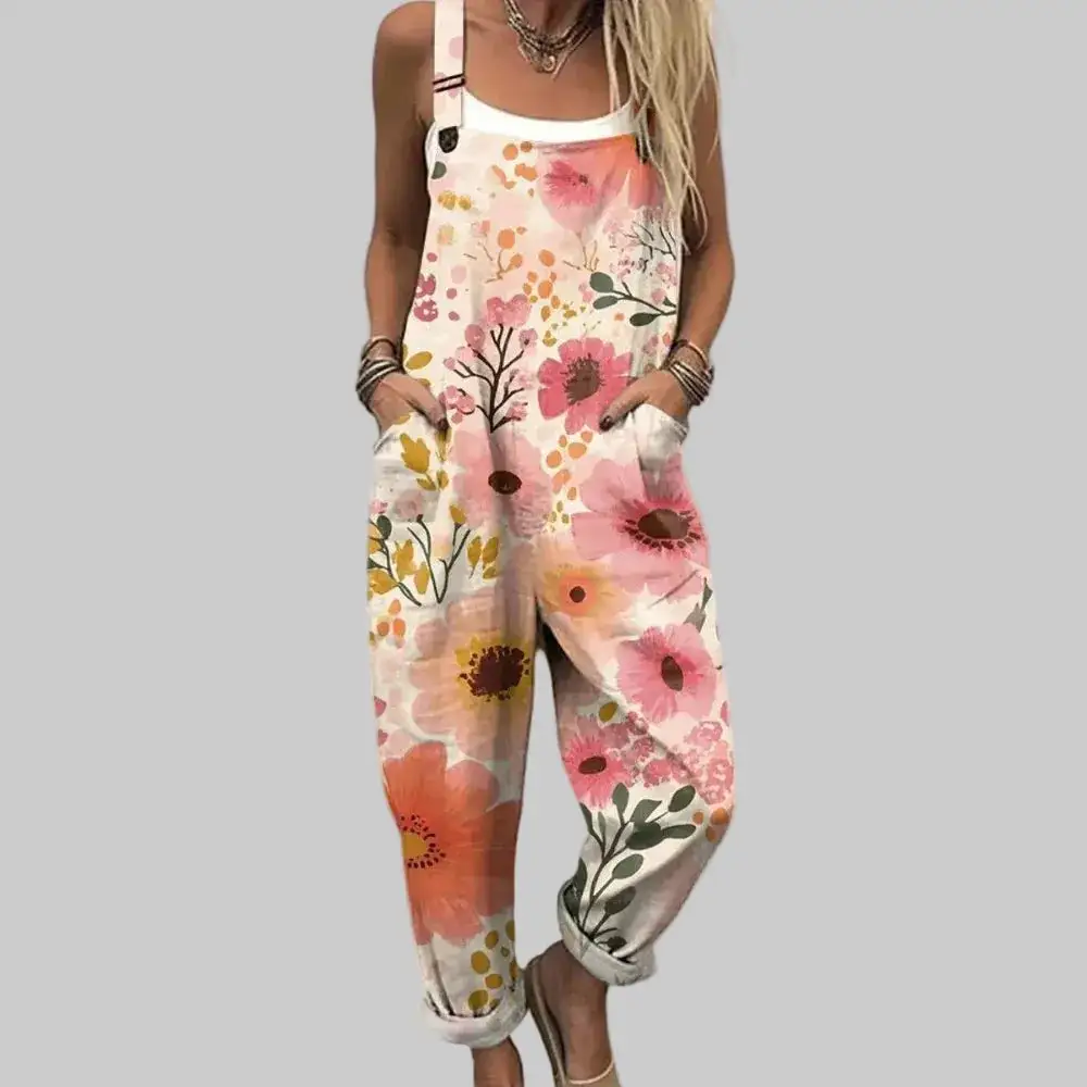 Relaxed Floral Relaxed Jumpsuit