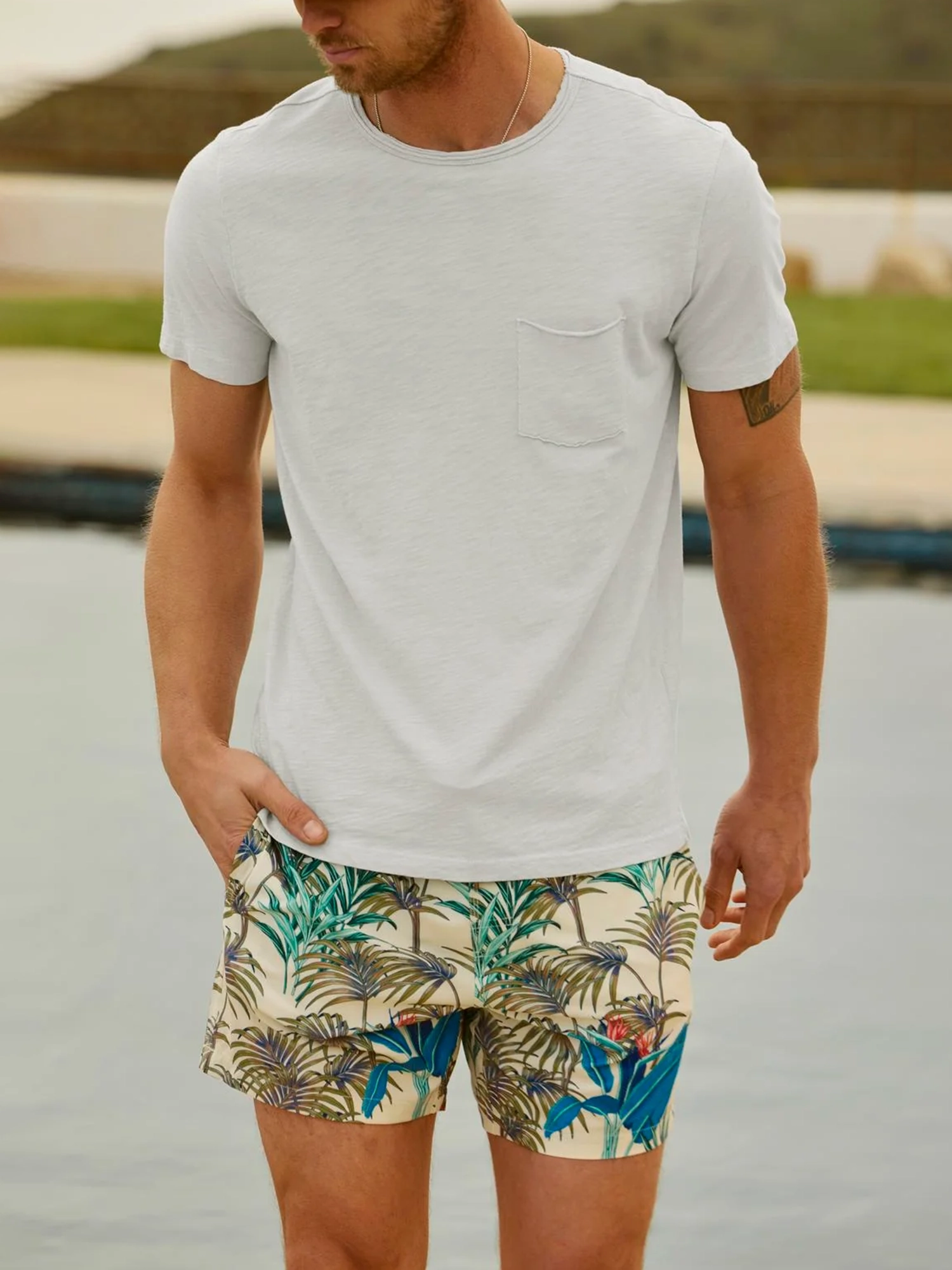 Men's Fashion Cotton Short Sleeve T-Shirt