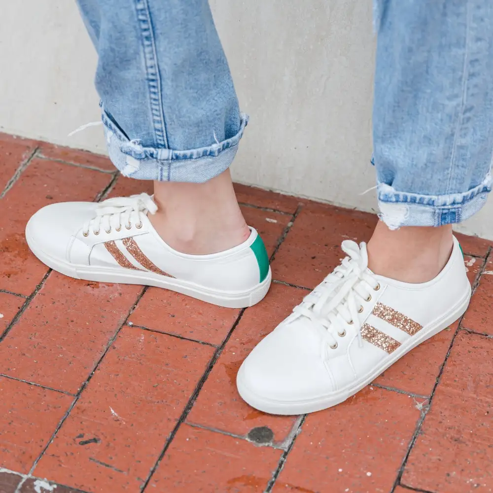 Leather Canvas Sneakers