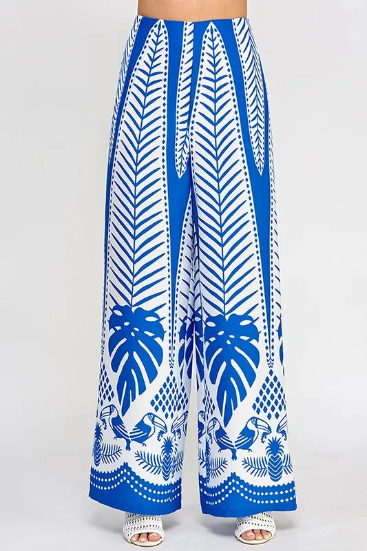 Clean Line Wide Leg Pants