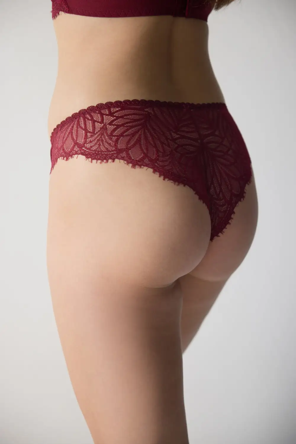 Minimal Lace Brazilian Panties