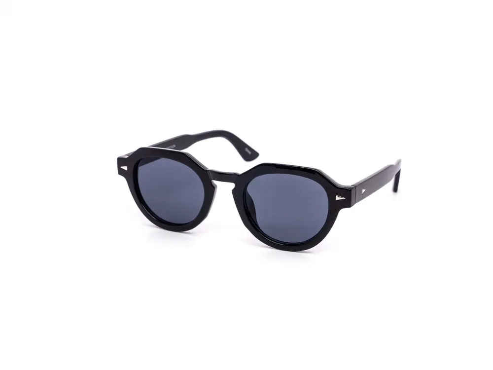 12-Pack Chunky Metal Round Sunglasses