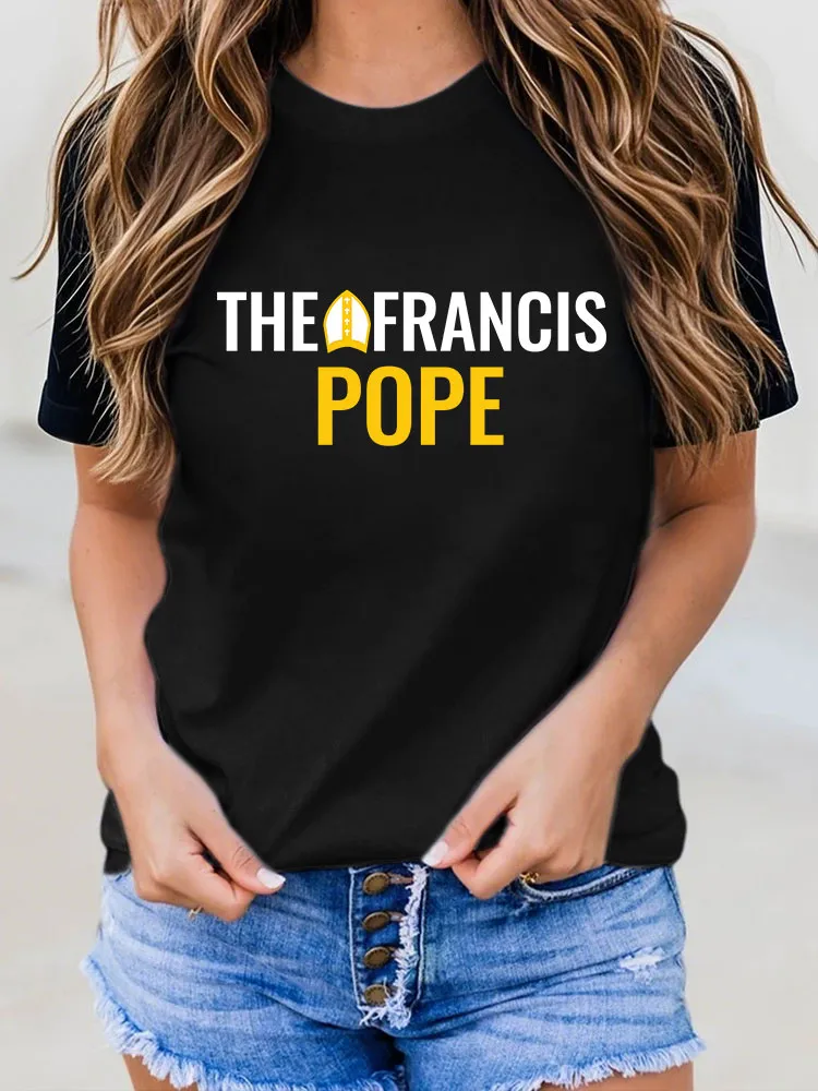 Women's The Francis Pope Printed Tee