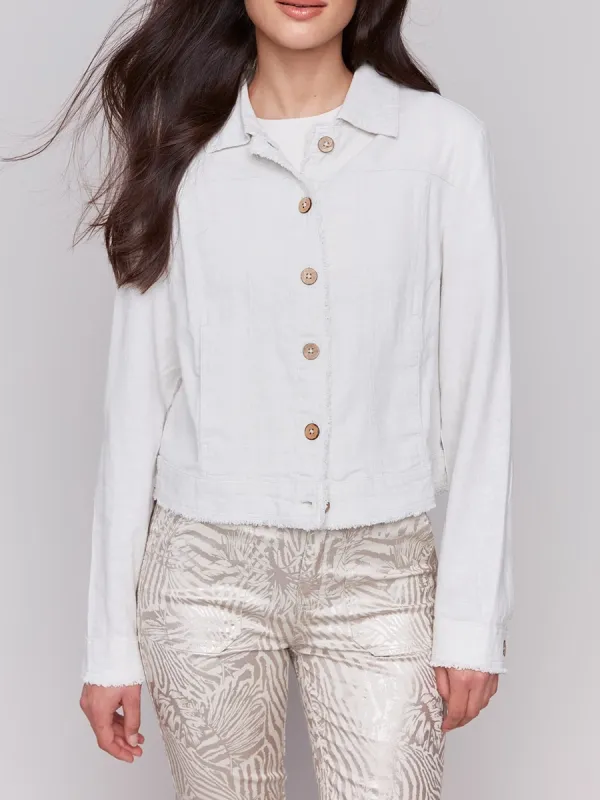 Lazy Style Simple Women's Casual Jacket