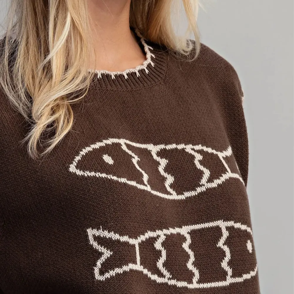 Fish Cap Sleeve Top