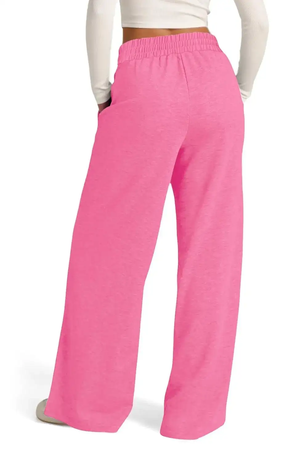 Lightweight High Waist Wide Leg Pants