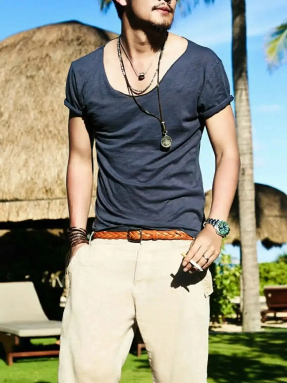 Effortless Men's Casual Short Sleeve T-shirt