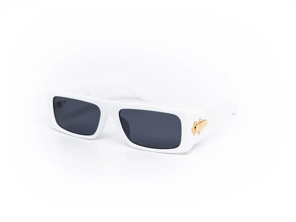 12-Pack Chunky Rectangle Dark Lens Sunglasses