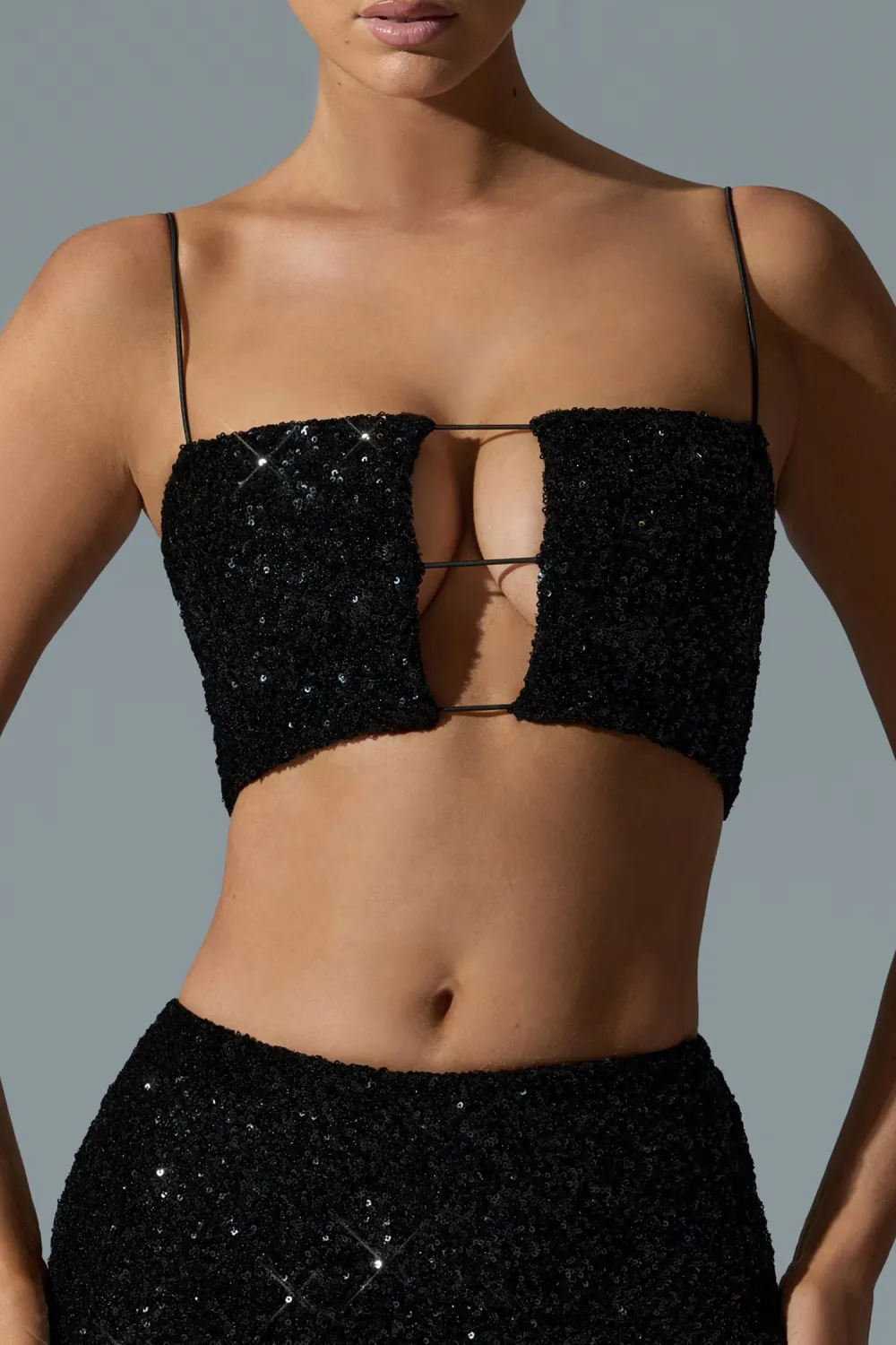 Gym Sequined Ladies Camisole