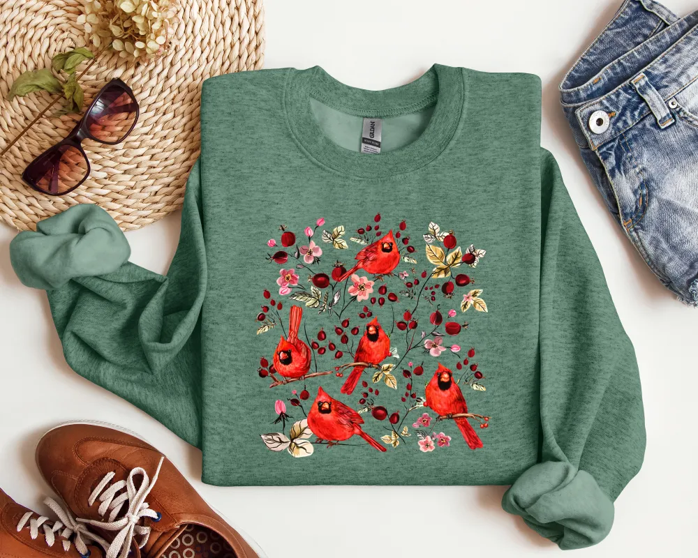 Songbird Graphic Crewneck Sweatshirt