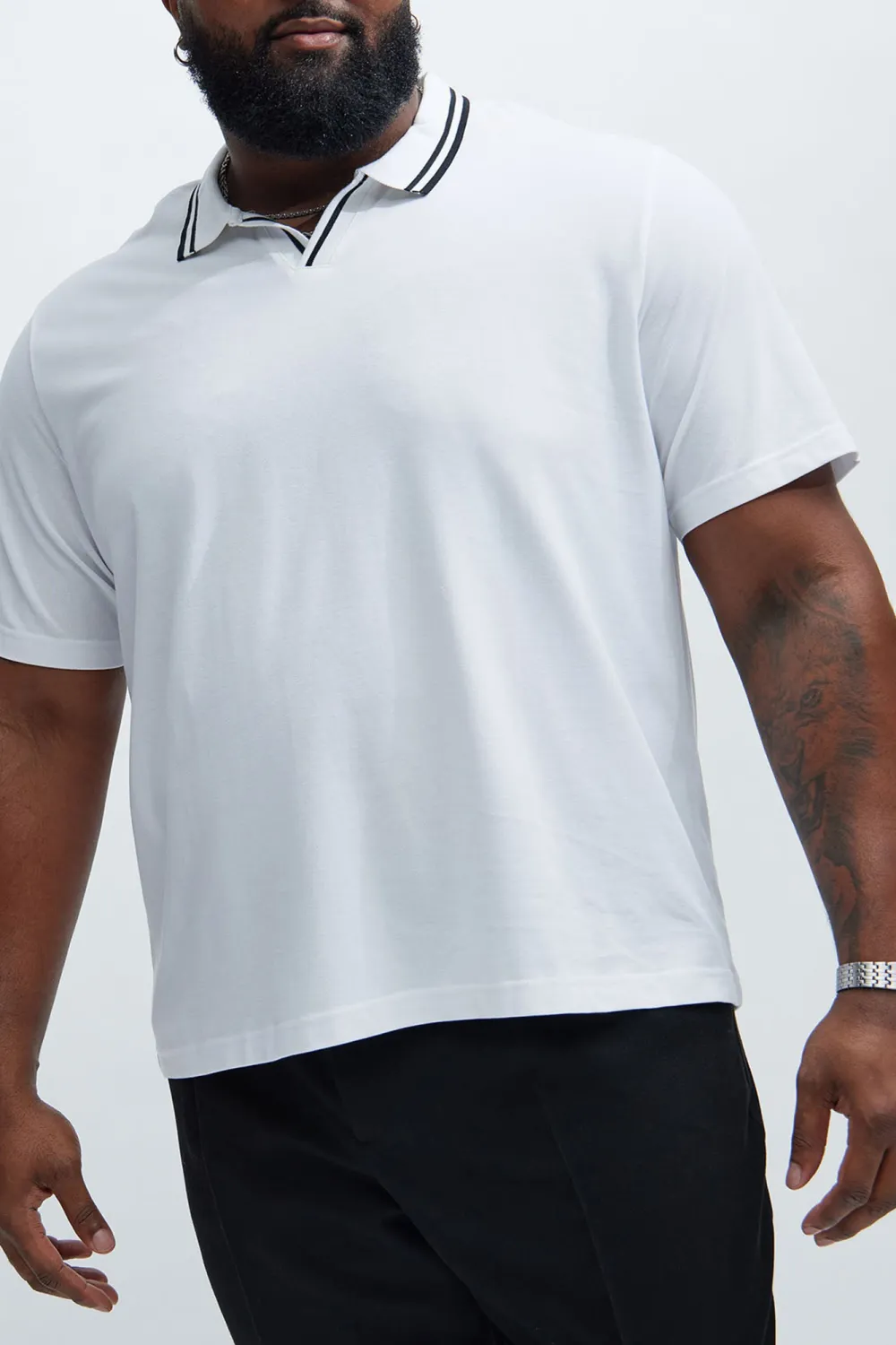 Business Style Short Sleeve Polo