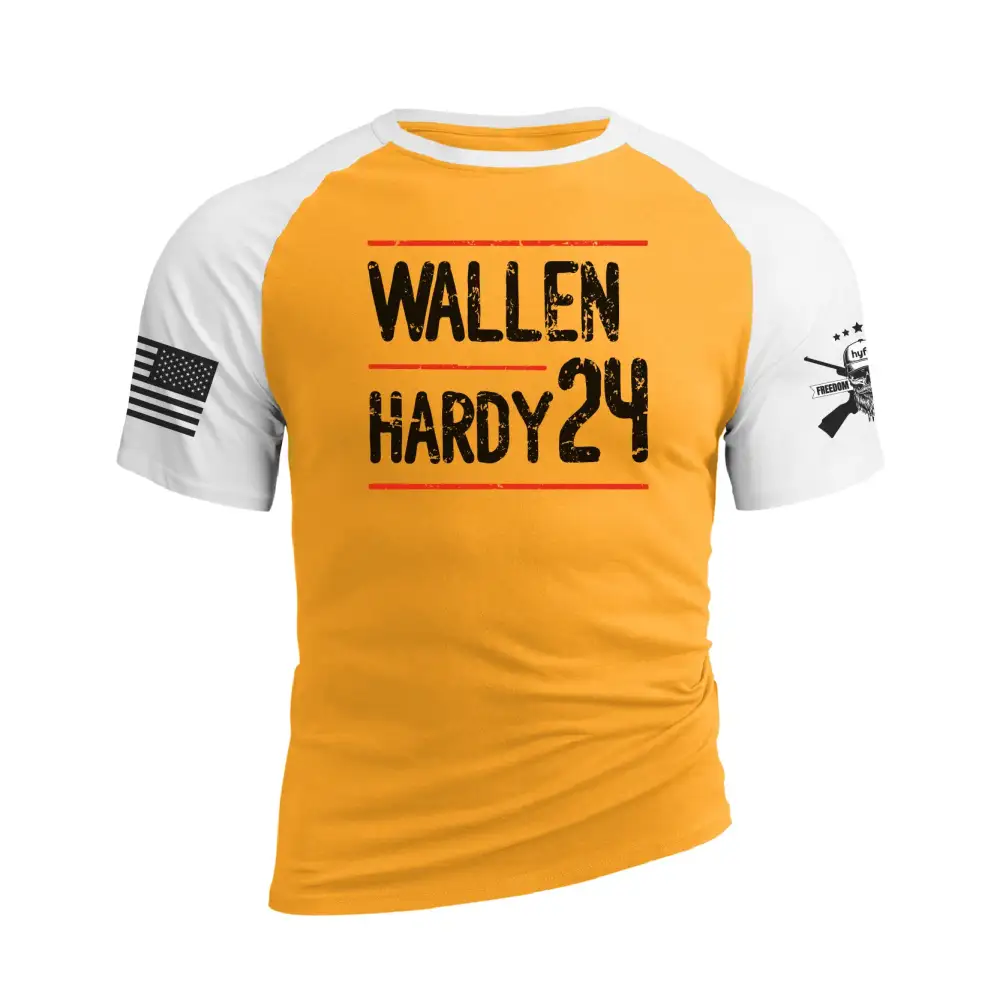 WALLEN HARDY 24 RAGLAN GRAPHIC TEE