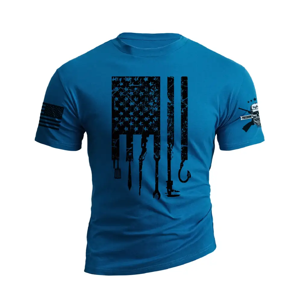 USA FLAG GRAPHIC TEE