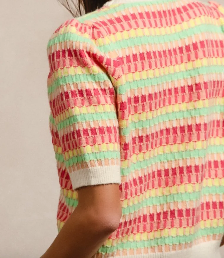 Bright Striped Sweater