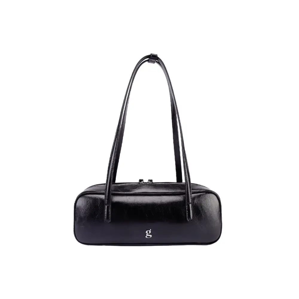 Crescent Leather Handbag