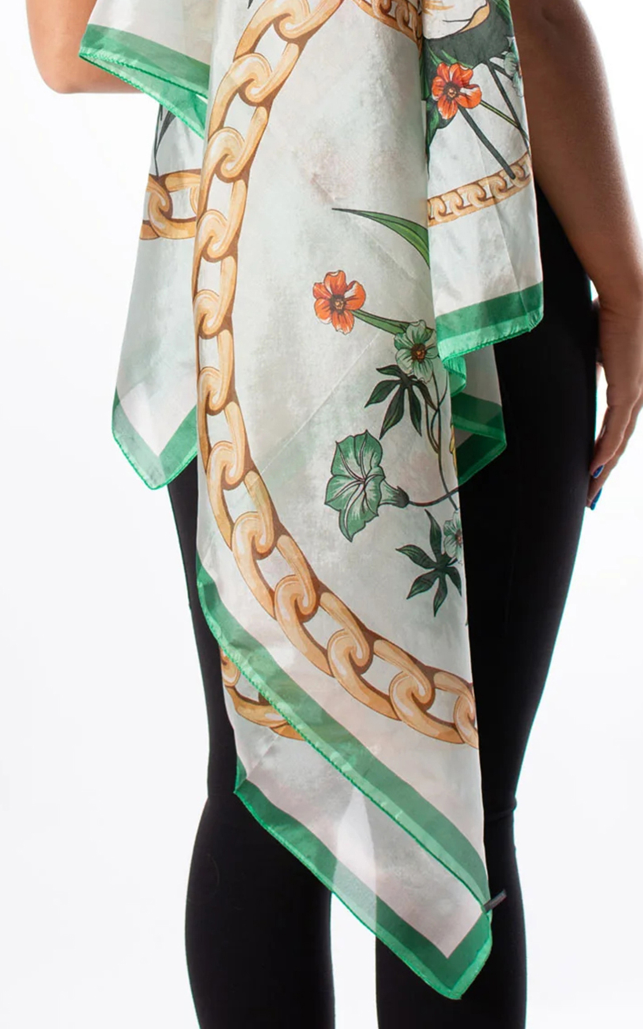 Artistic Pastoral Style Floral Women's Scarf