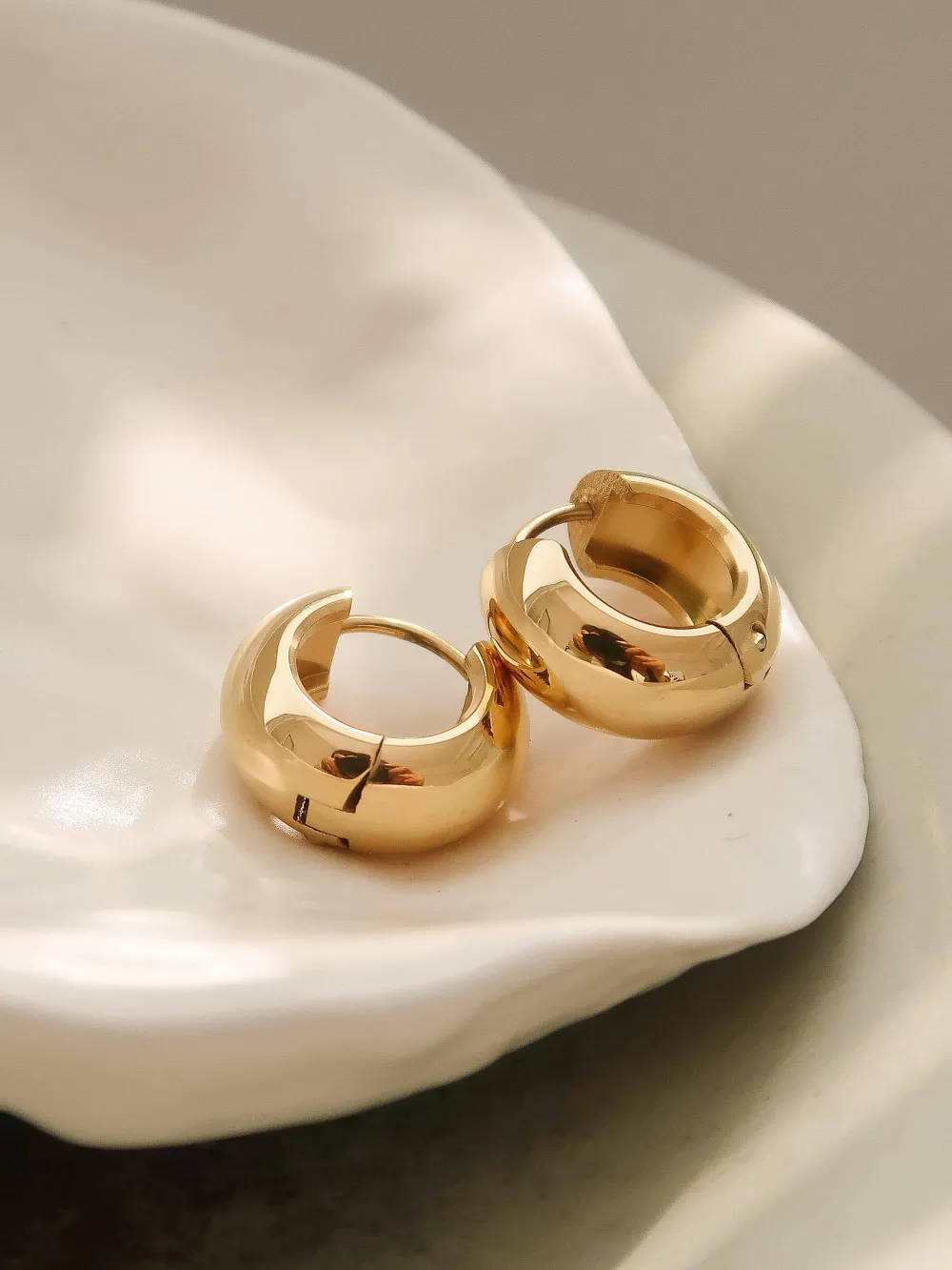 Petite Classic Hoop Earrings