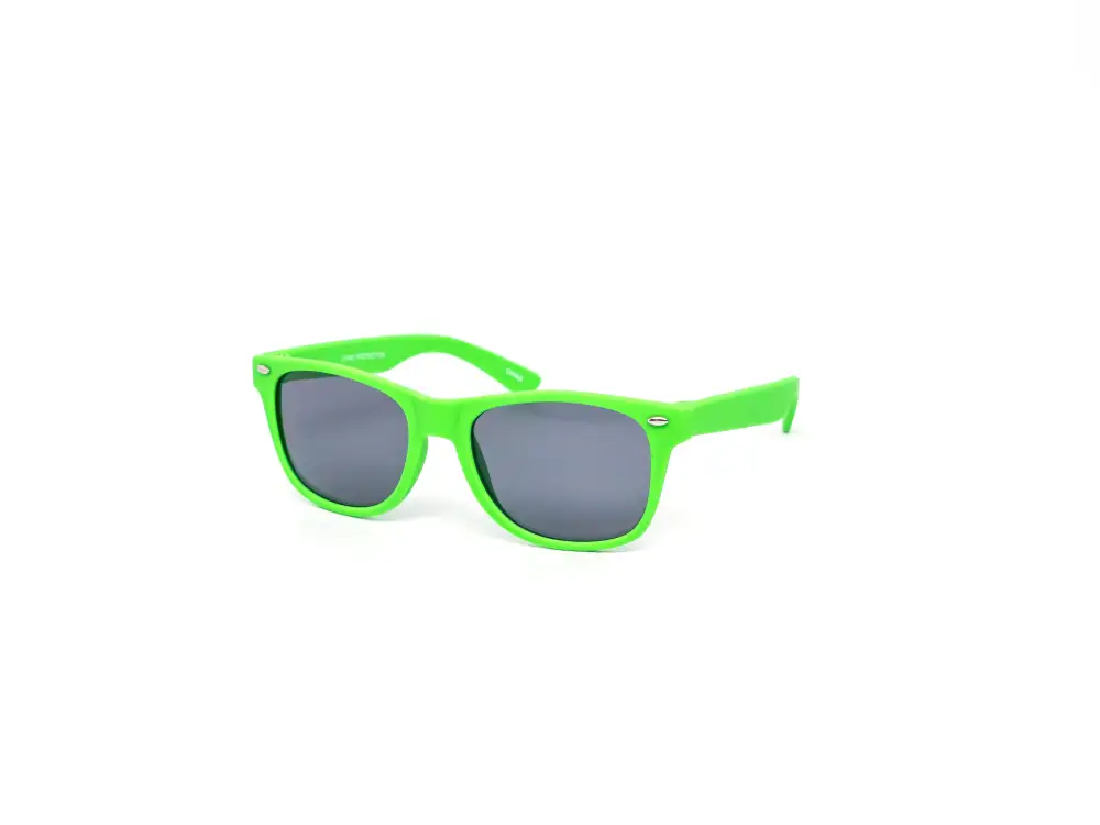 12-Pack Kids Classy Wayfarer-Style Dark Lens Soft-Touch Sunglasses