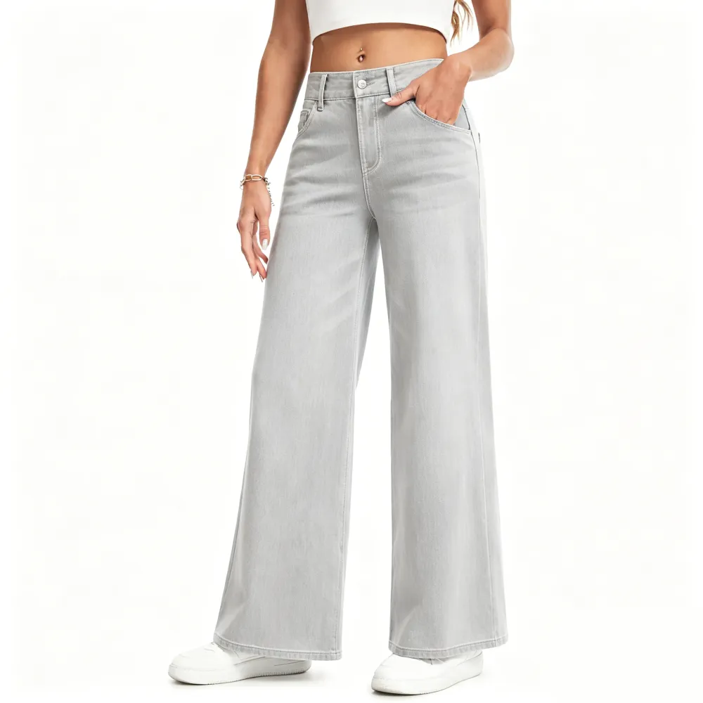 🛒 Women's Loose Fit Baggy Pull-On Jeans