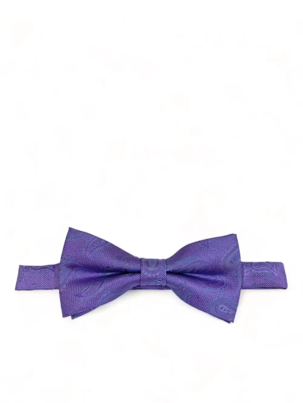 Sophisticated Paisley Polyester Pre-Tied Bow Tie