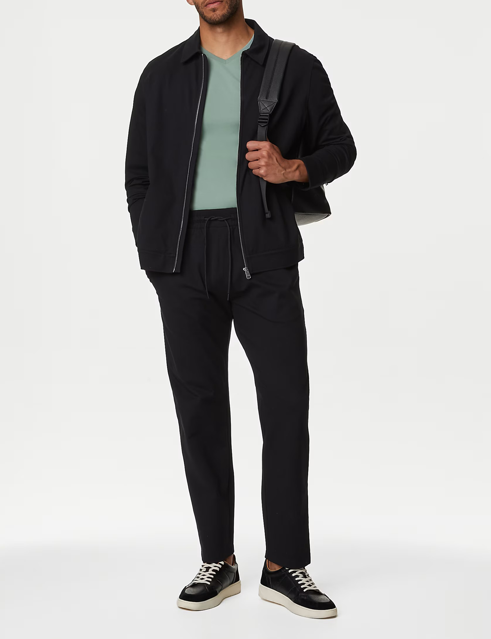 Pure Cotton V-Neck T-Shirt