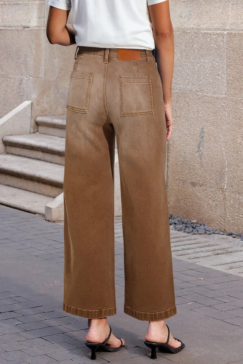 Everyday Patch Pocket Mimimalist Shift Jeans