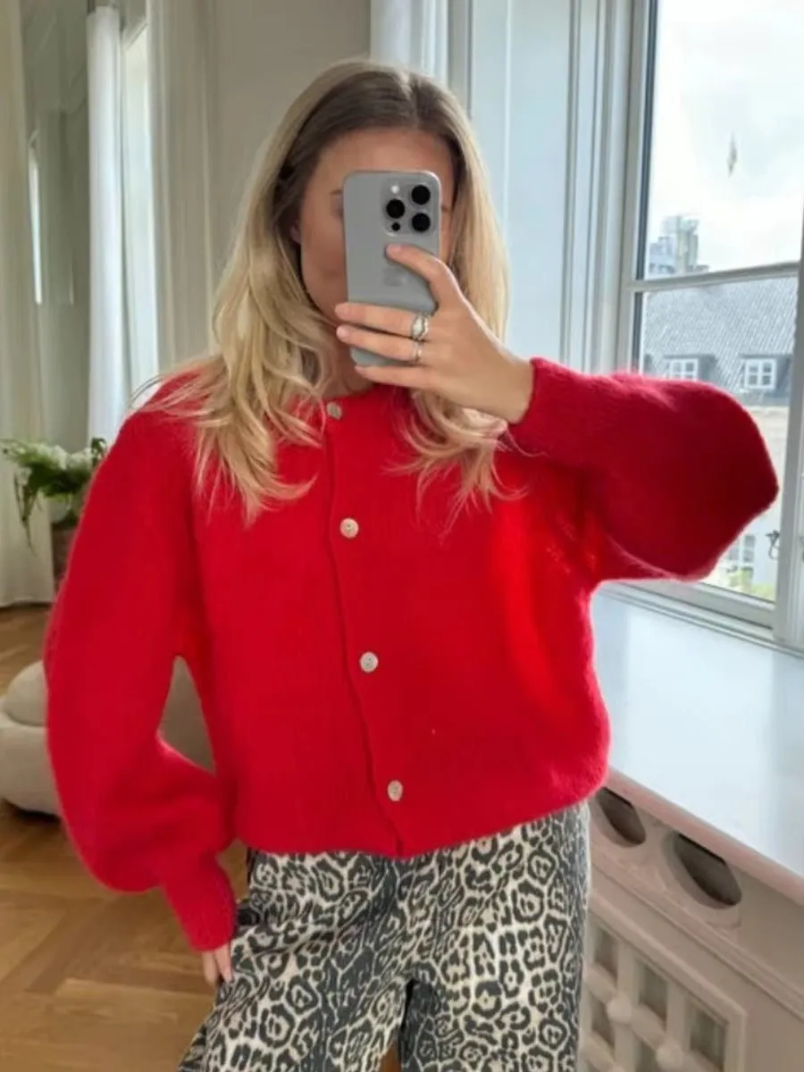 Modern Knit Long Sleeve Cardigan