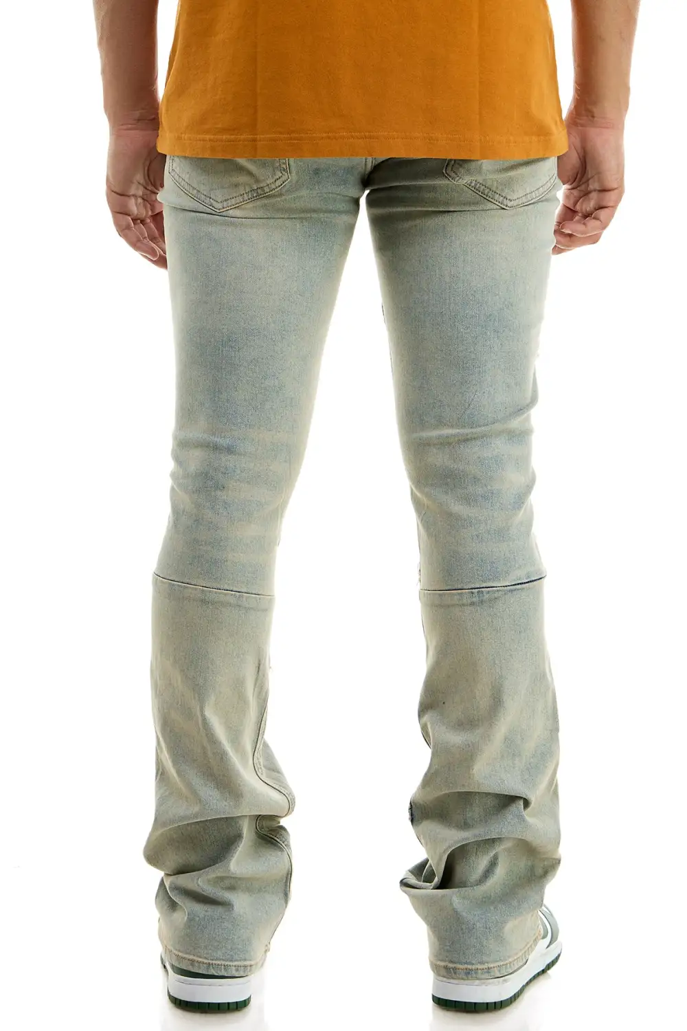 Men's Modern Flare Skinny Stacked Jeans