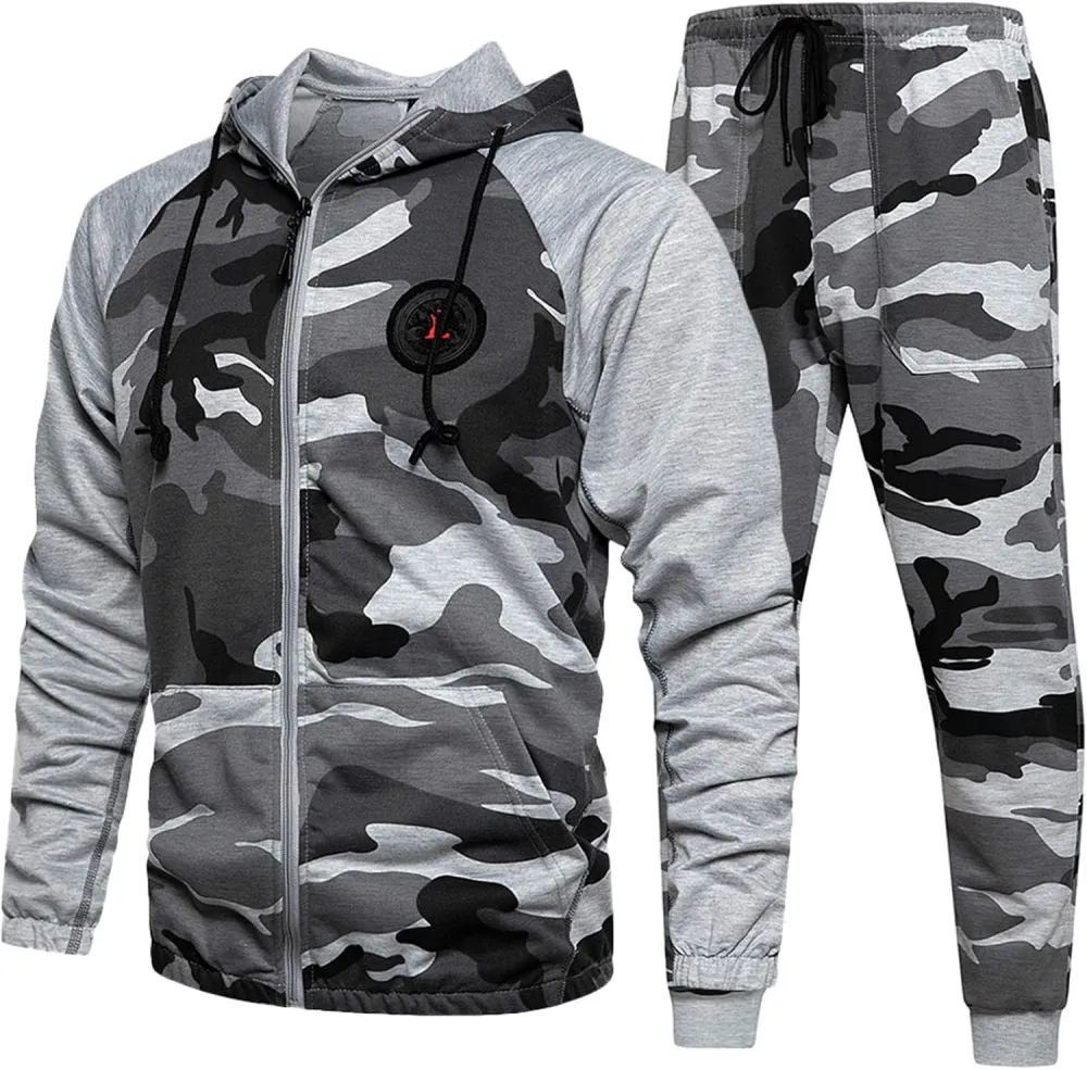 Casual Comfy Camo Suits for Men