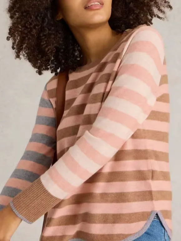 Long Sleeve V-Neck Jumper