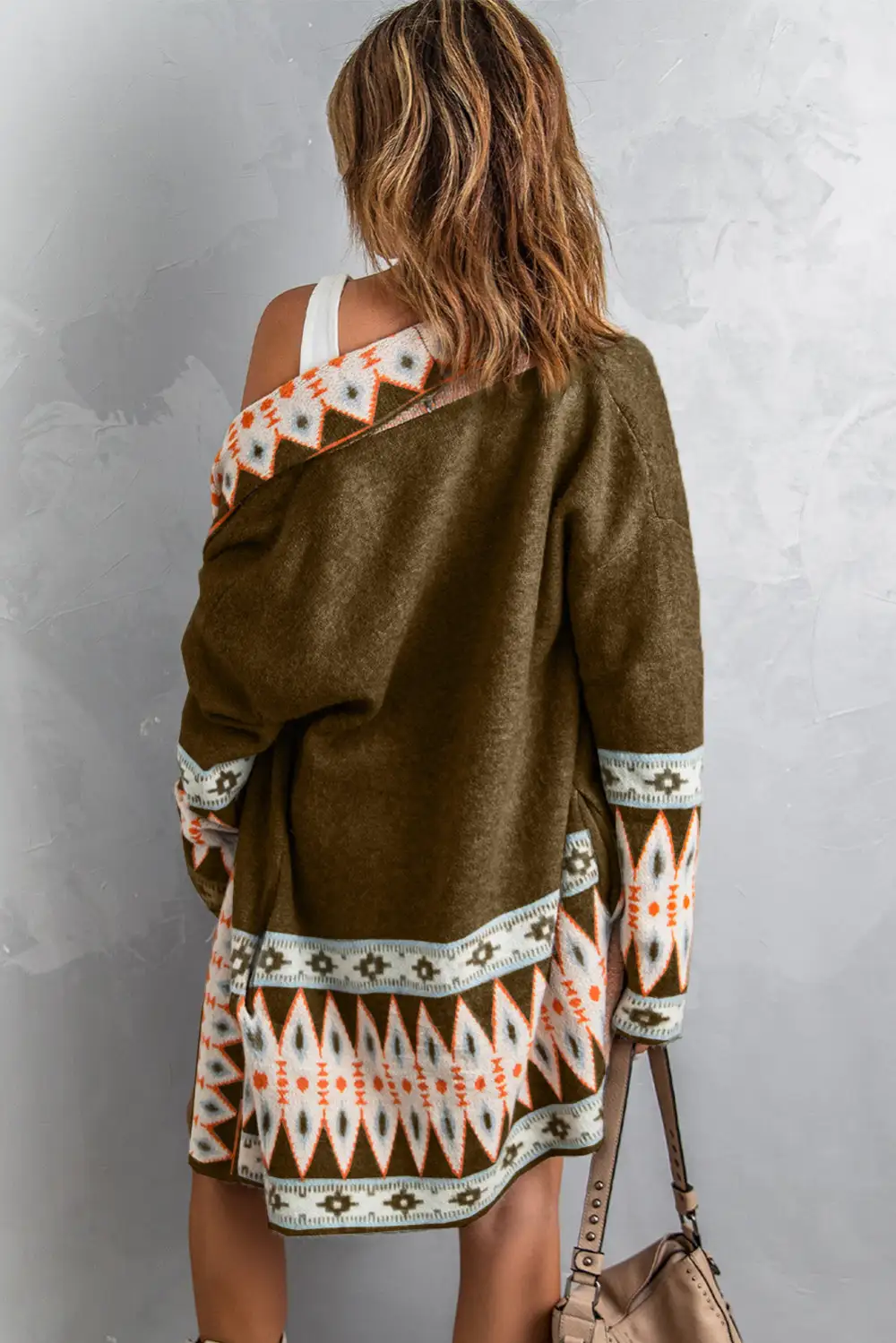 Modern Layer Open Front Cardigan
