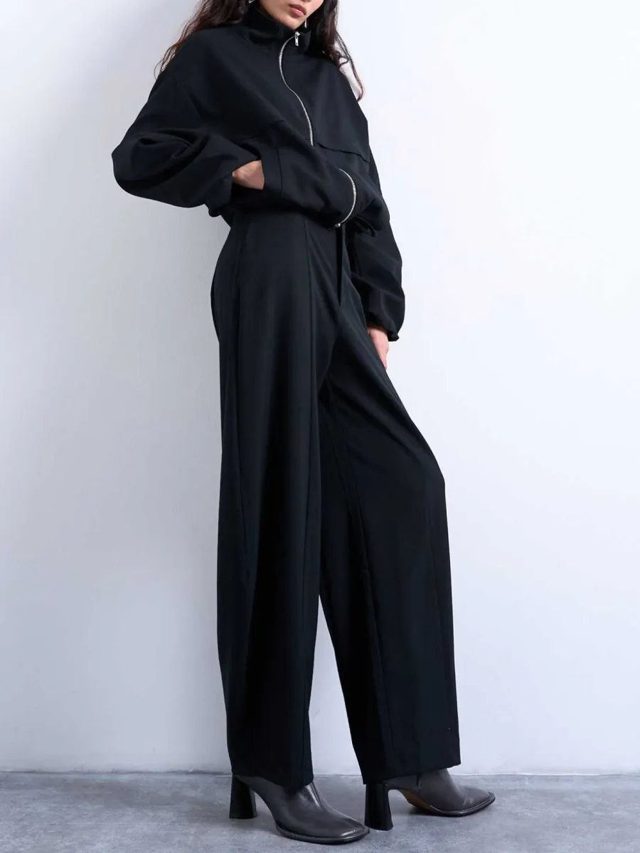 Cargo Style Hooded Parka Coat