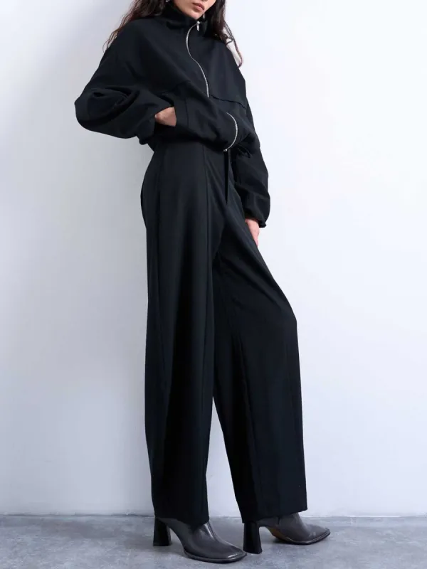 Cargo Style Hooded Parka Coat