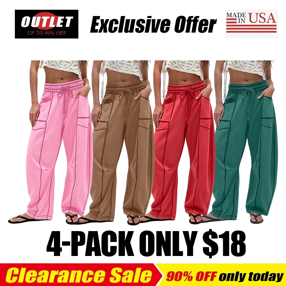 Women's Loose Wide-Leg Yoga & Casual Pants