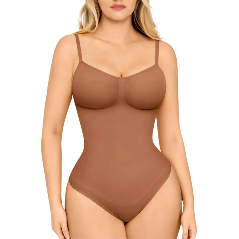Women's Seamless Slimming Thong Bodysuit Jumpsuit