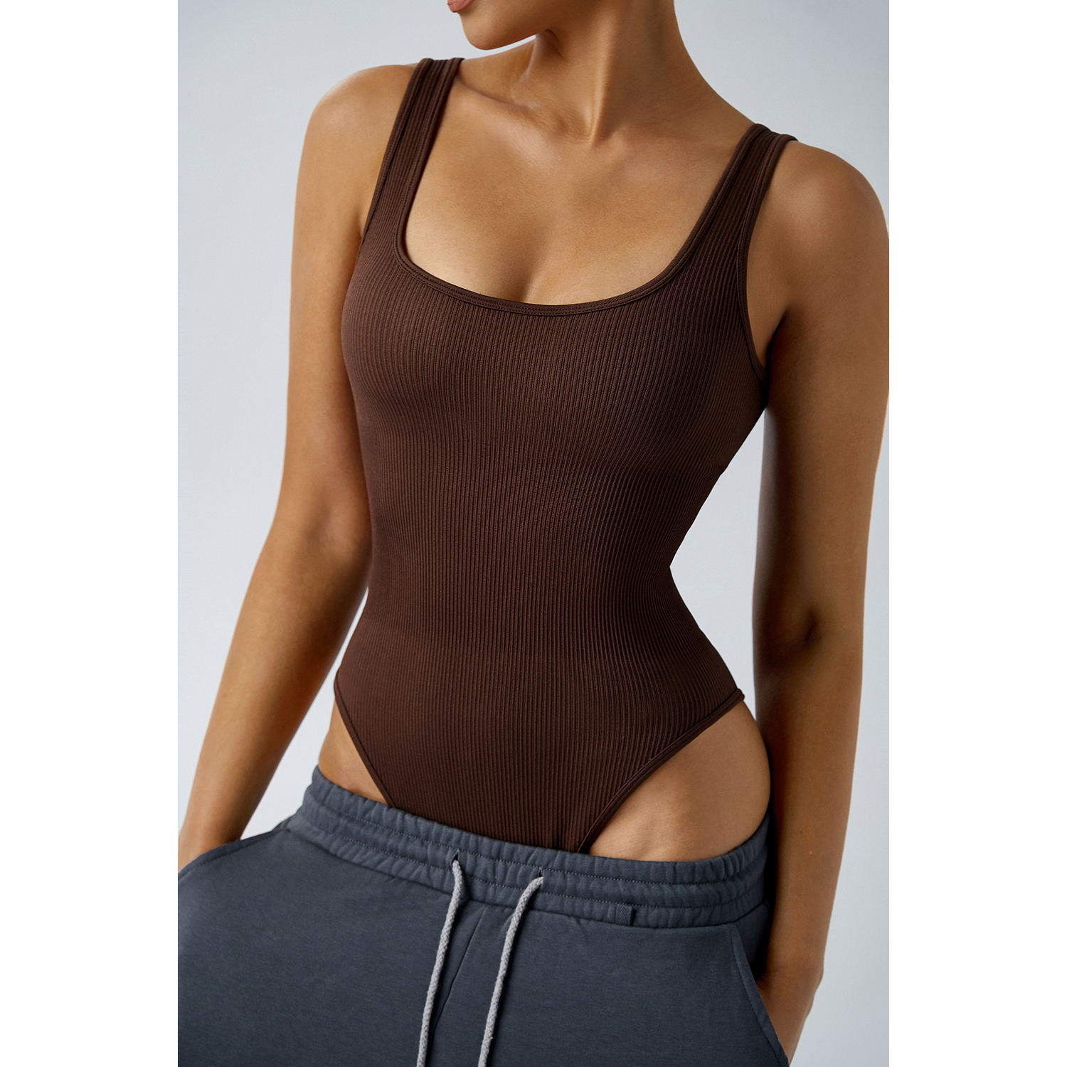 Sleeveless Sexy Fashion Jumpsuit Black Bodysuit