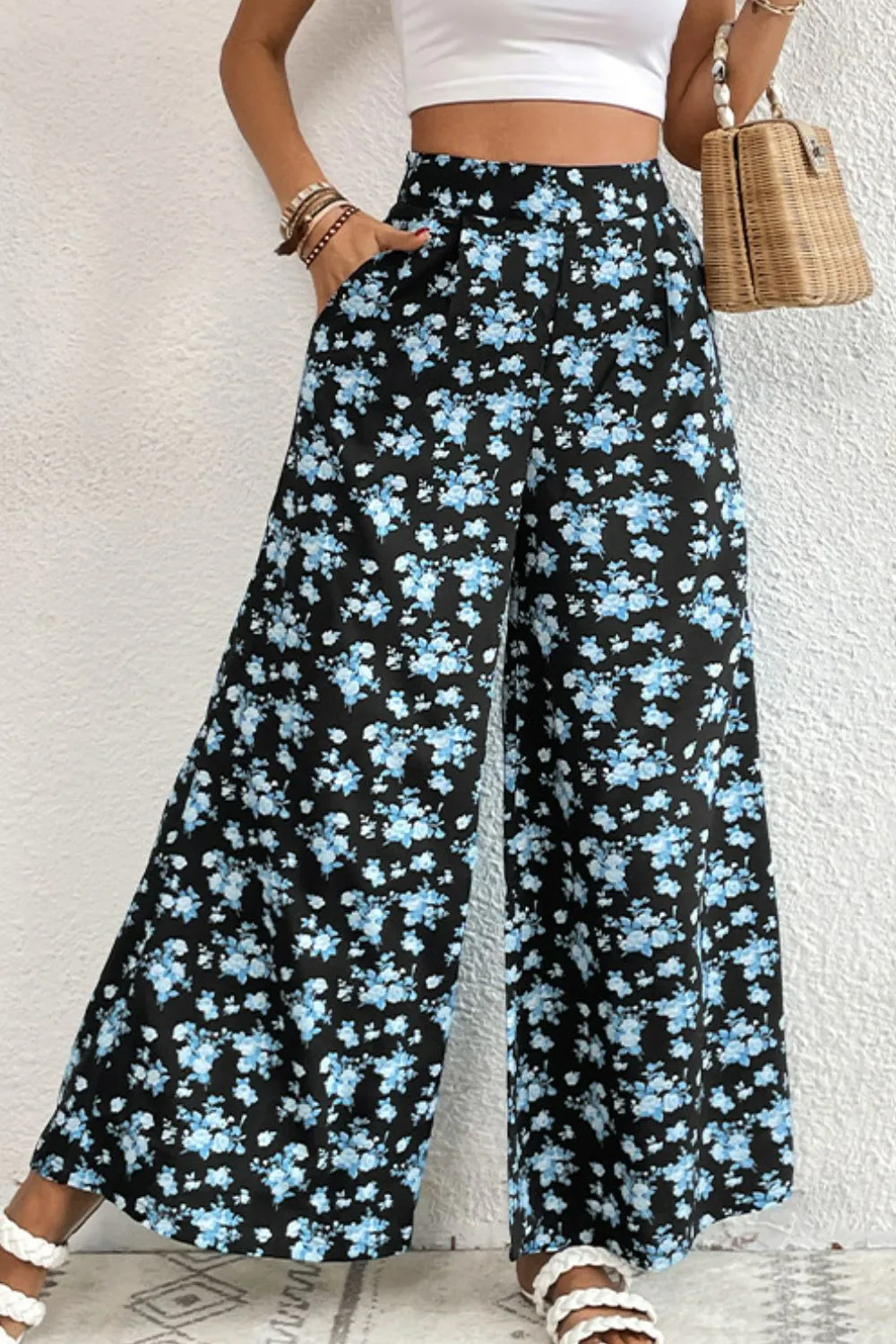 Pocket Printed Bottoms